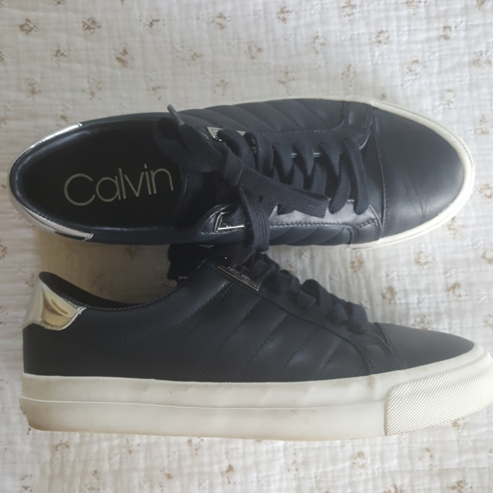 Leather Quilted Sneaker